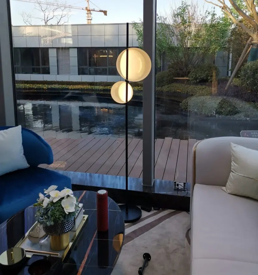 Semi-Globe Floor Lamp - Yiarolight