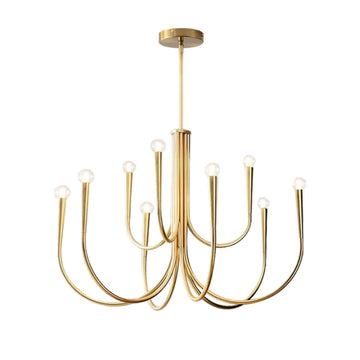 Swoop Arm Chandelier - Yiarolight