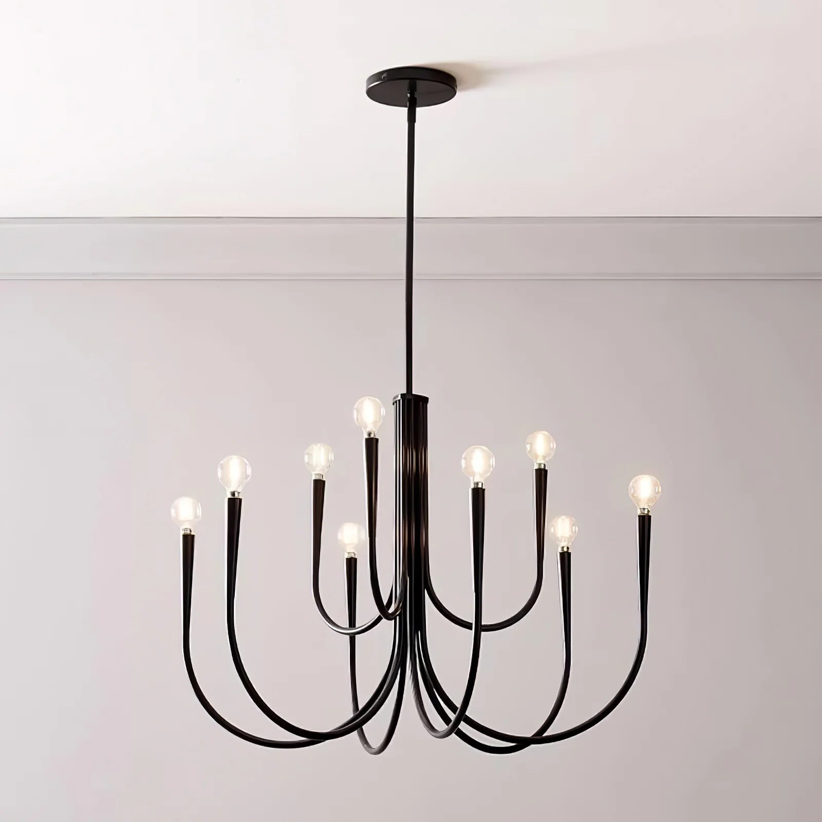 Swoop Arm Chandelier - Yiarolight