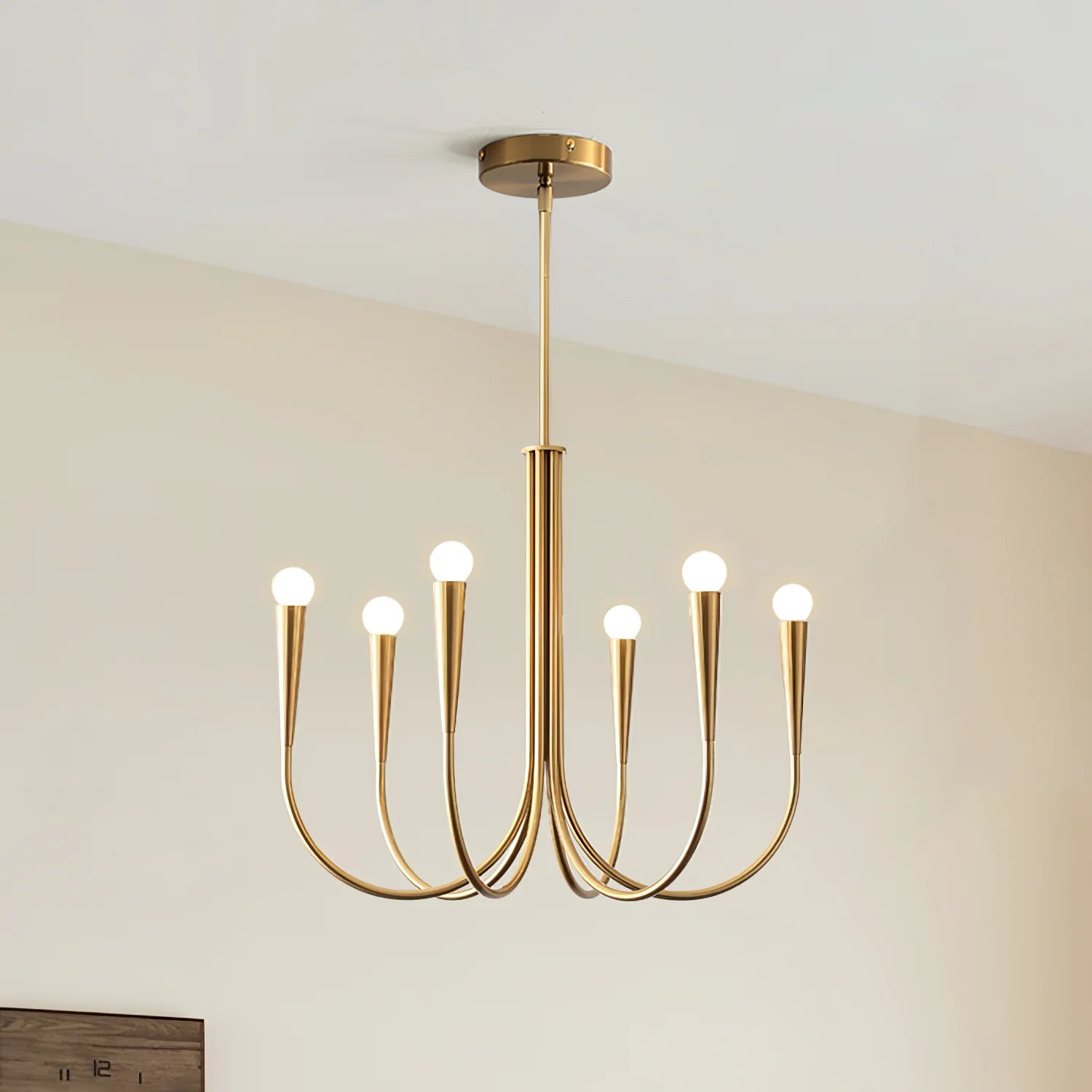 Swoop Arm Chandelier - Yiarolight