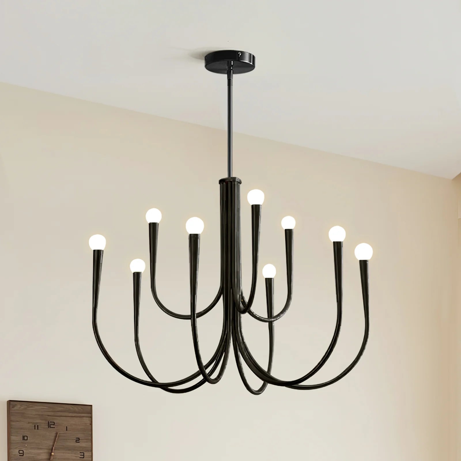 Swoop Arm Chandelier - Yiarolight