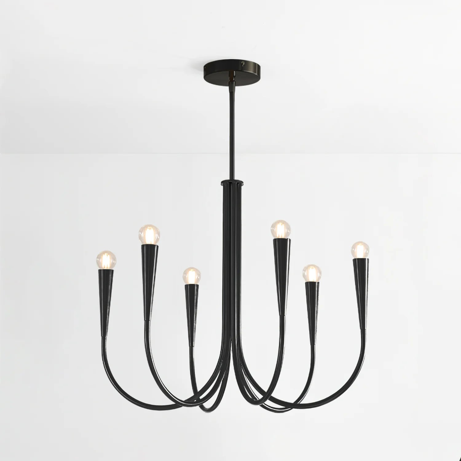 Swoop Arm Chandelier - Yiarolight