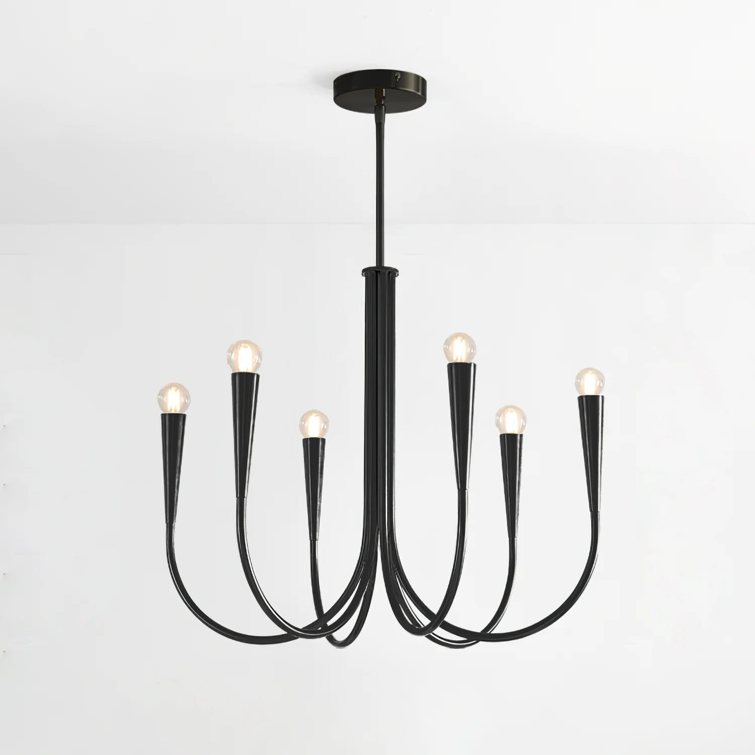 Swoop Arm Chandelier - Yiarolight
