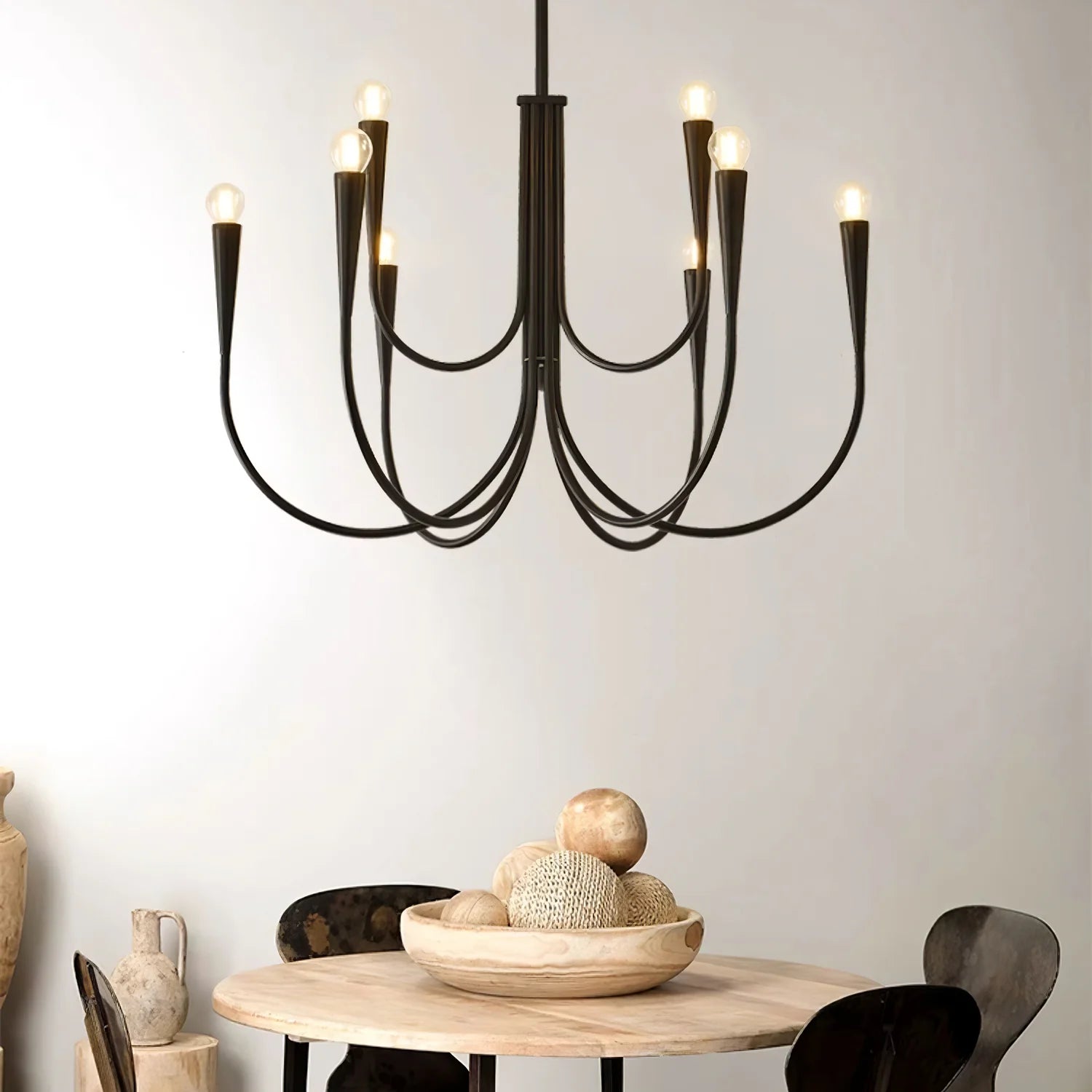Swoop Arm Chandelier - Yiarolight