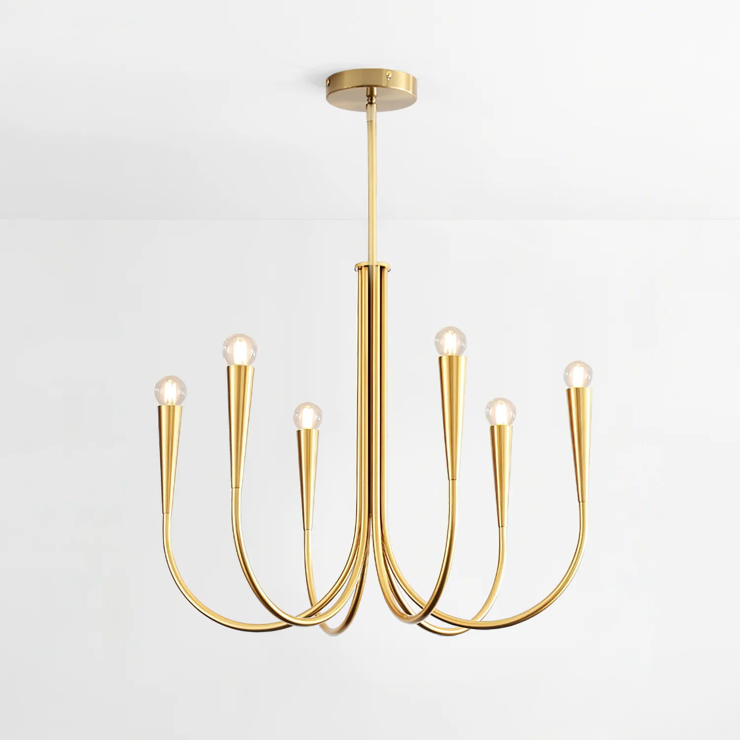 Swoop Arm Chandelier - Yiarolight