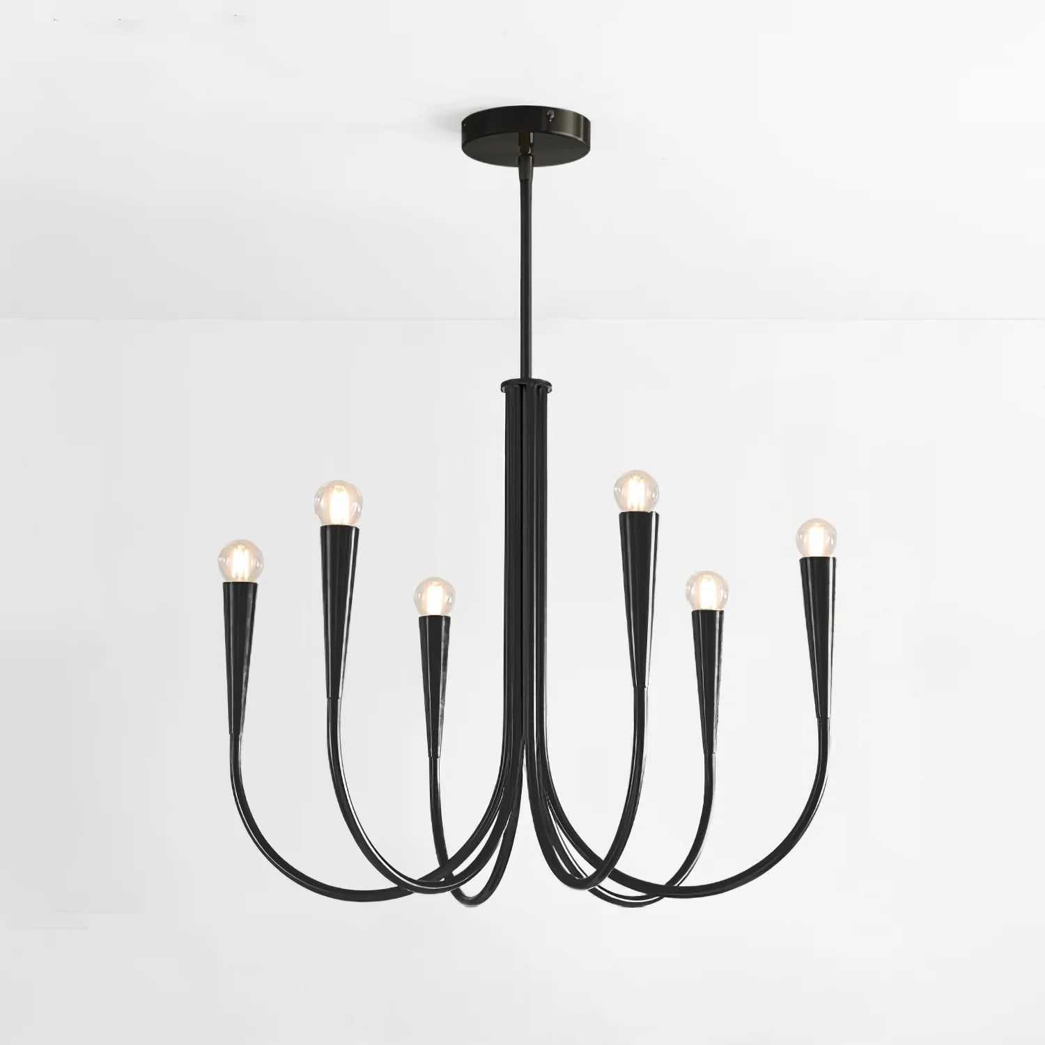 Swoop Arm Chandelier - Yiarolight