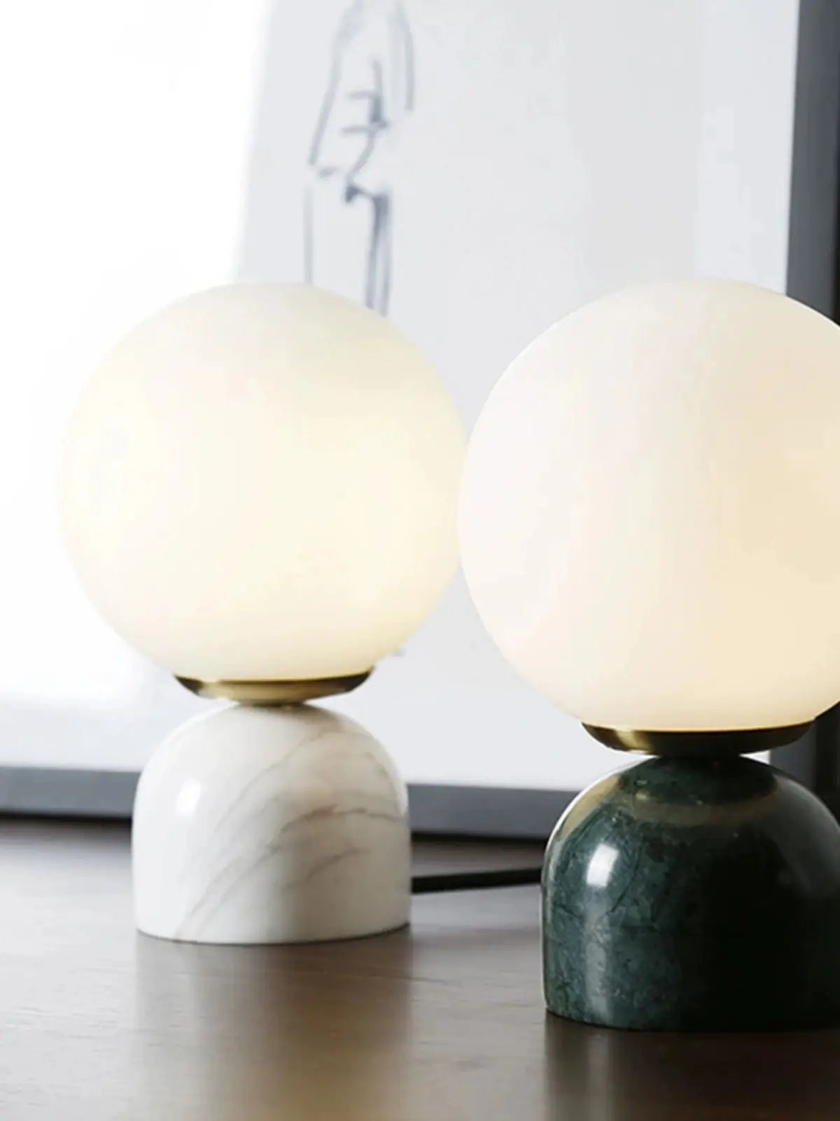 Sylas Marble Table Lamp - Yiarolight