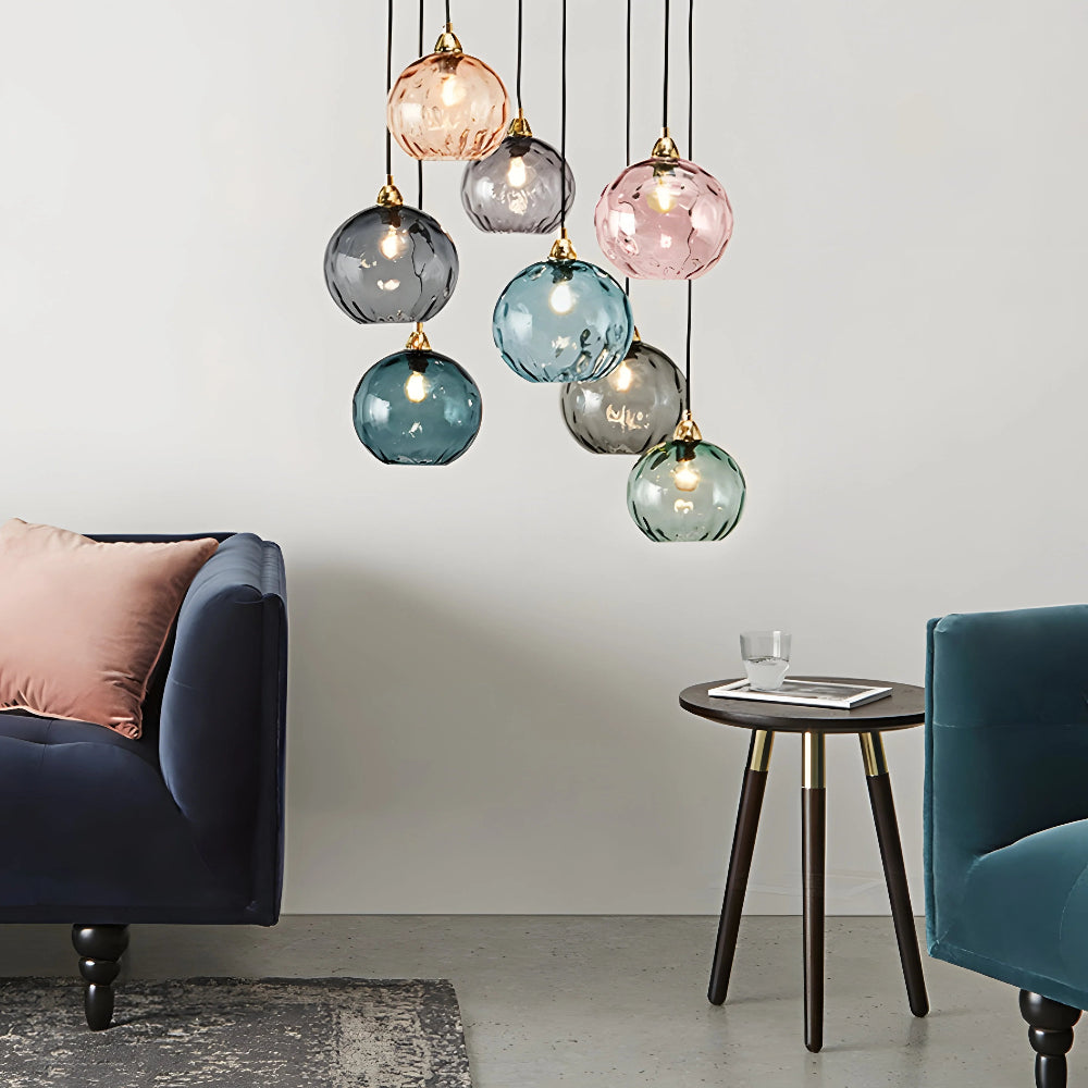 Tulise Glass Pendant Light - Yiarolight