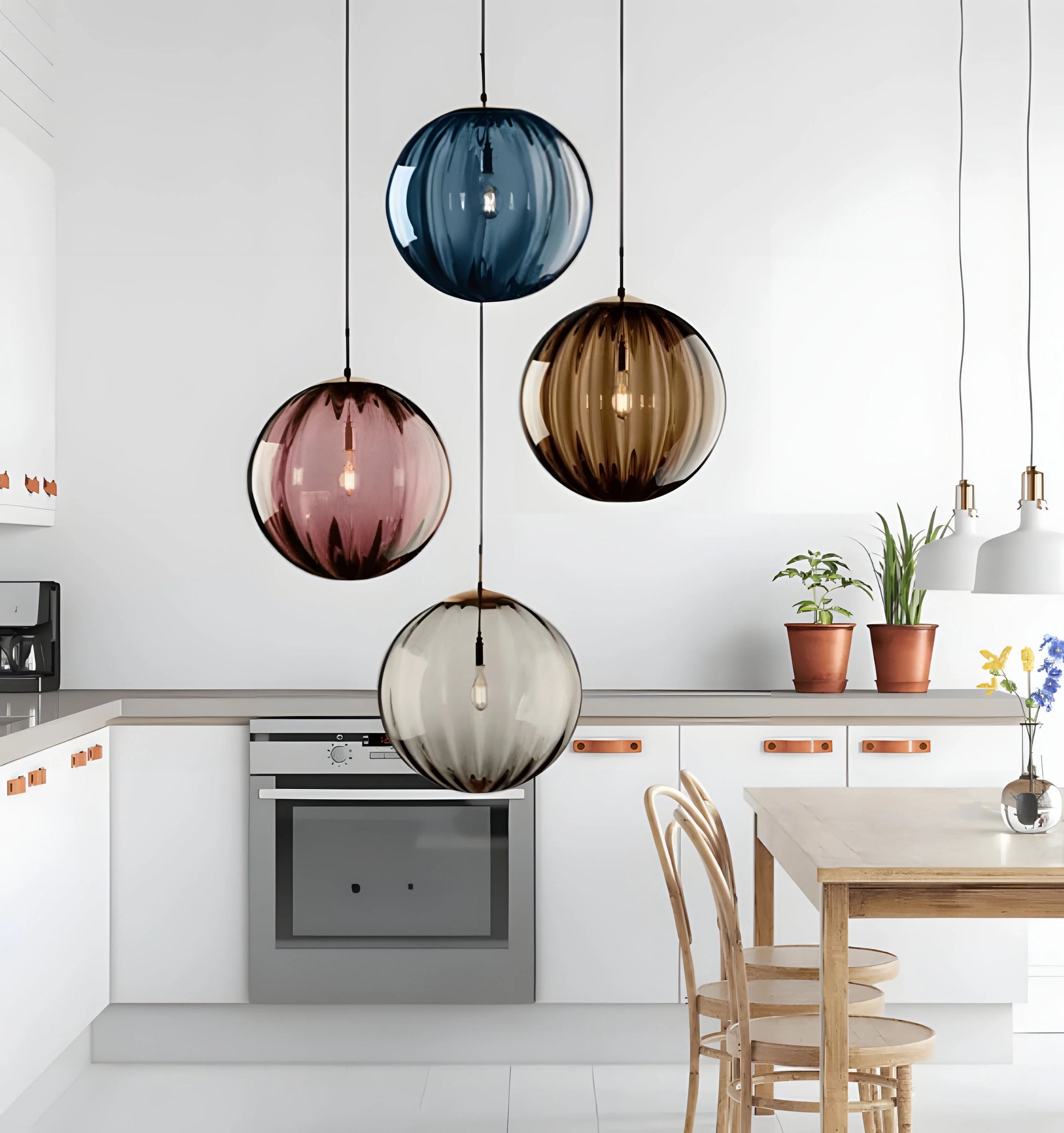 Tulise Glass Pendant Light - Yiarolight