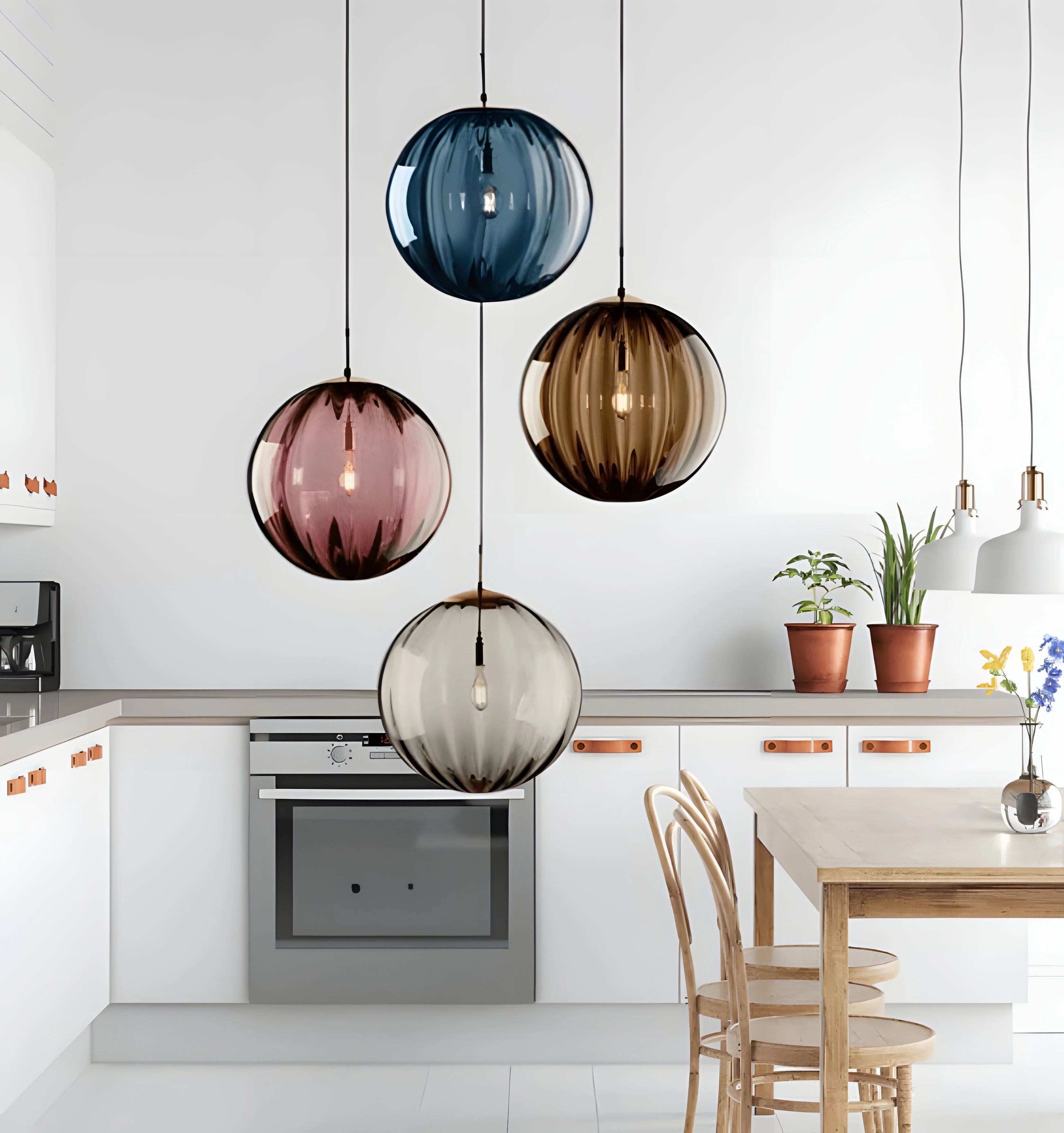 Tulise Glass Pendant Light - Yiarolight