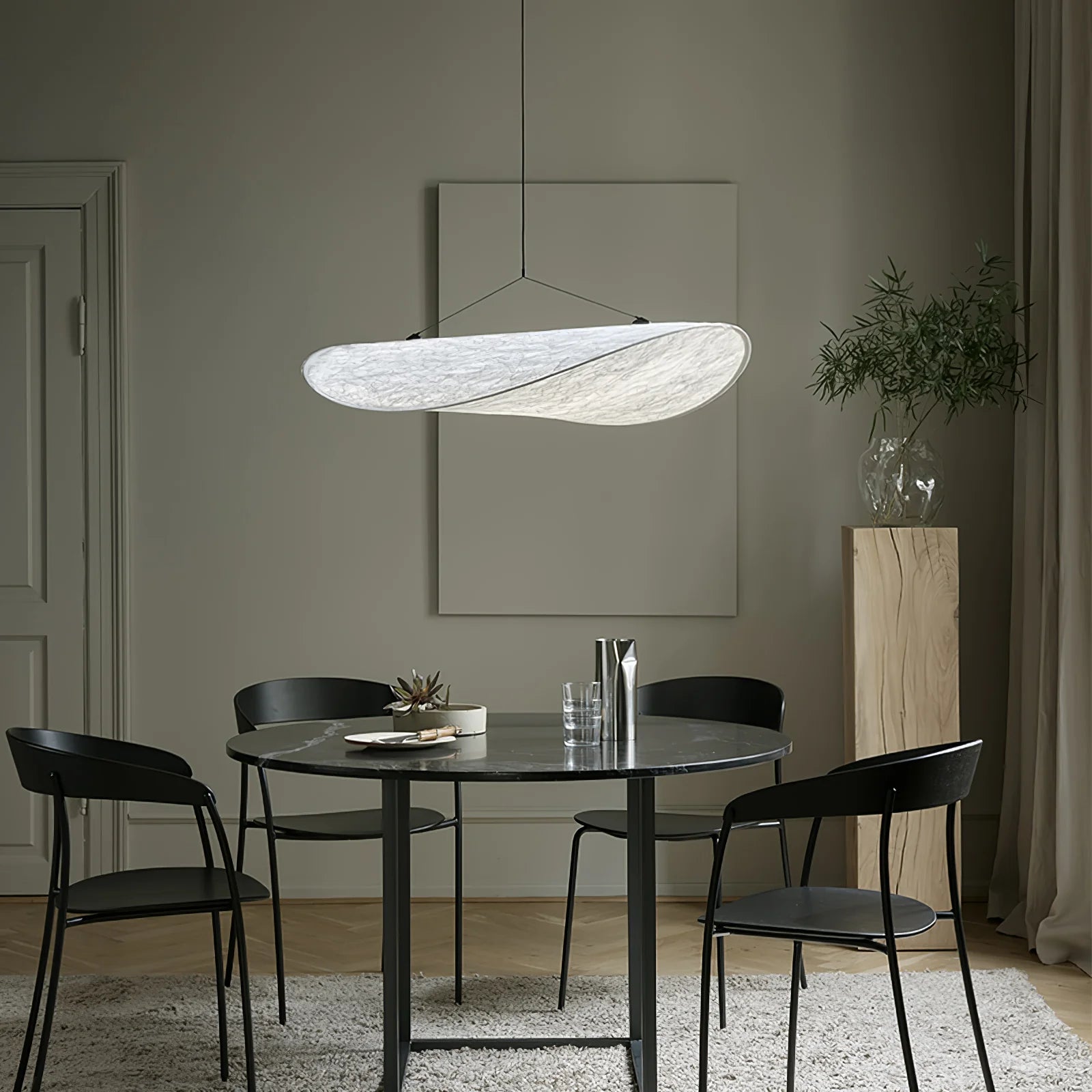 Tense Tyvek Pendant Lamp - Yiarolight