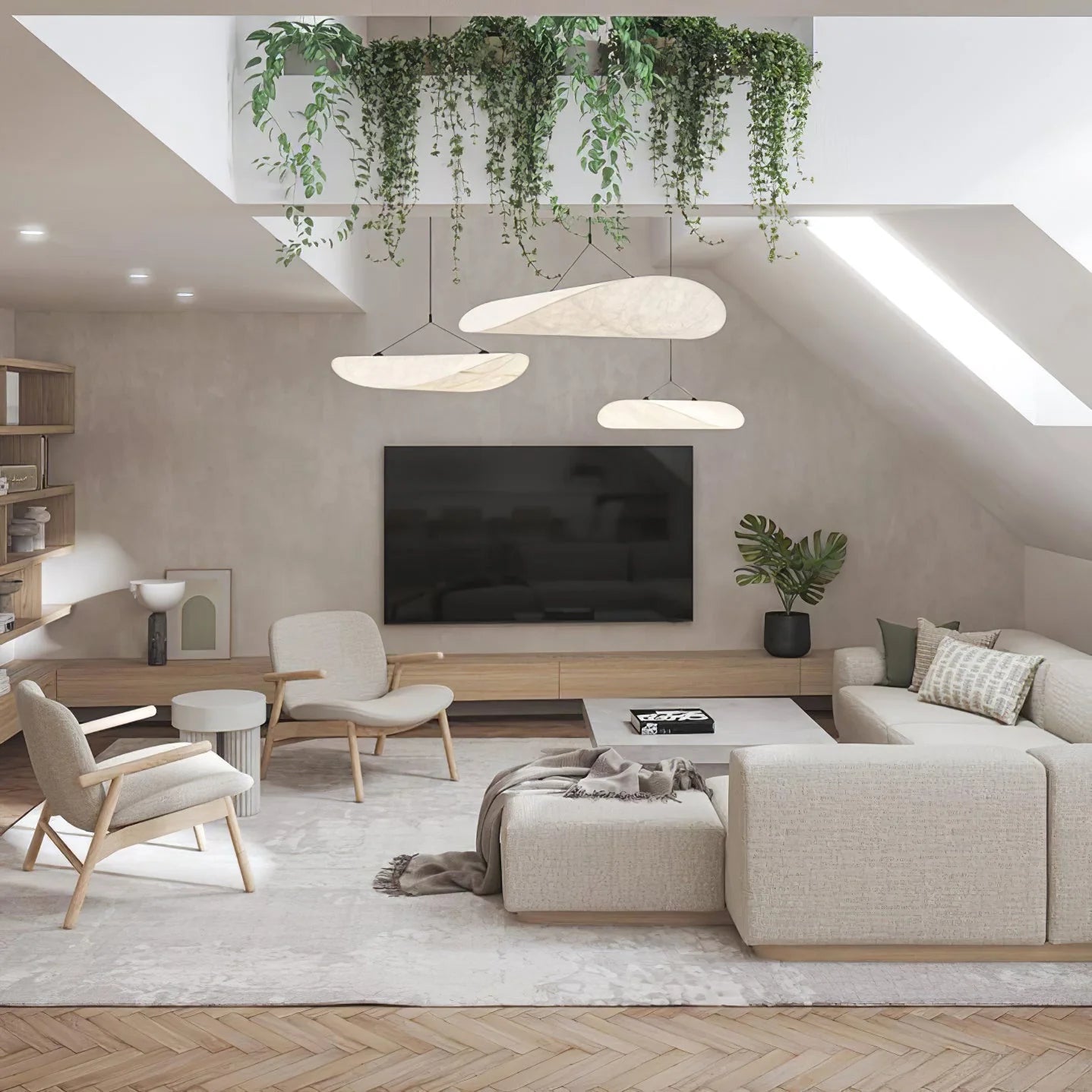 Tense Tyvek Pendant Lamp - Yiarolight