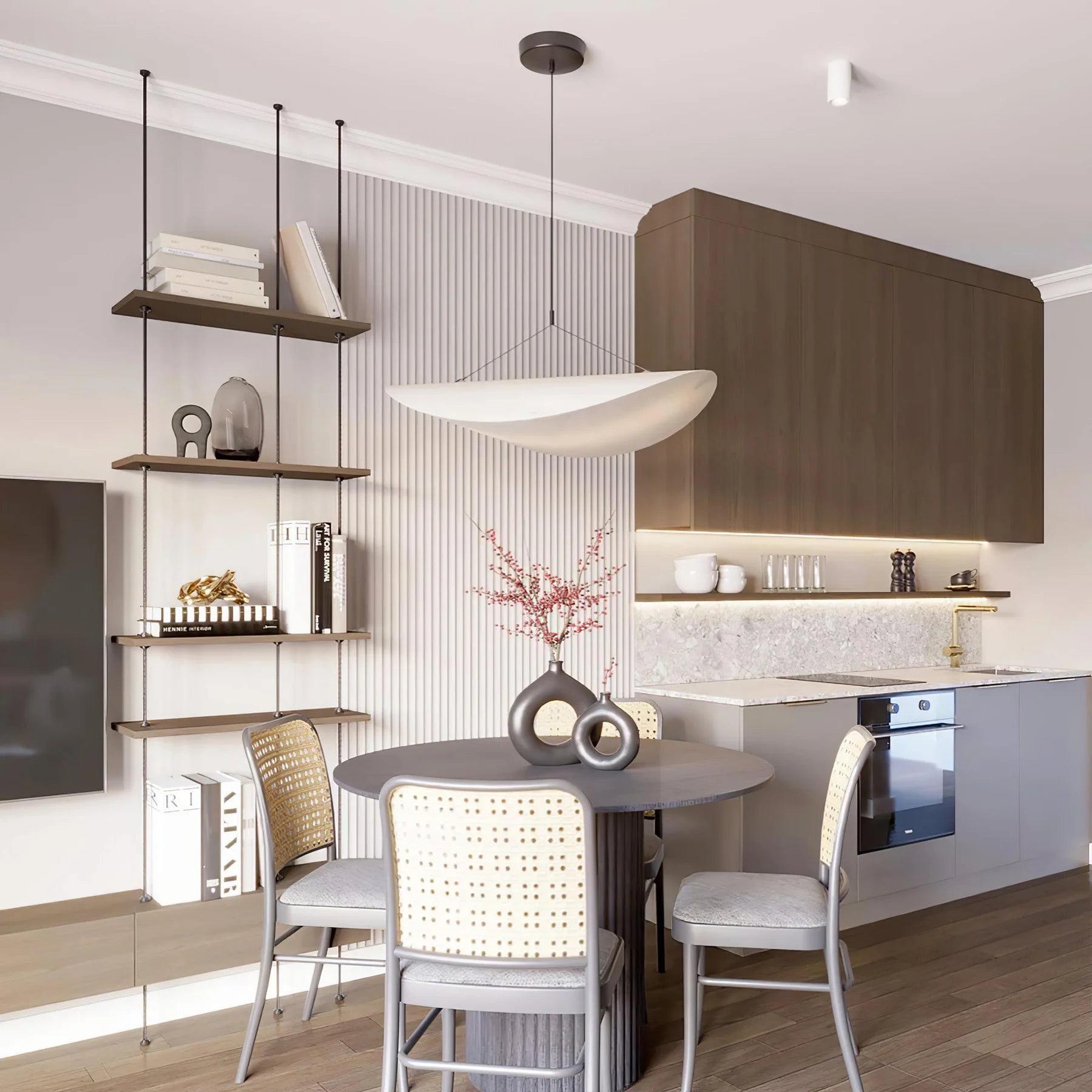 Tense Tyvek Pendant Lamp - Yiarolight