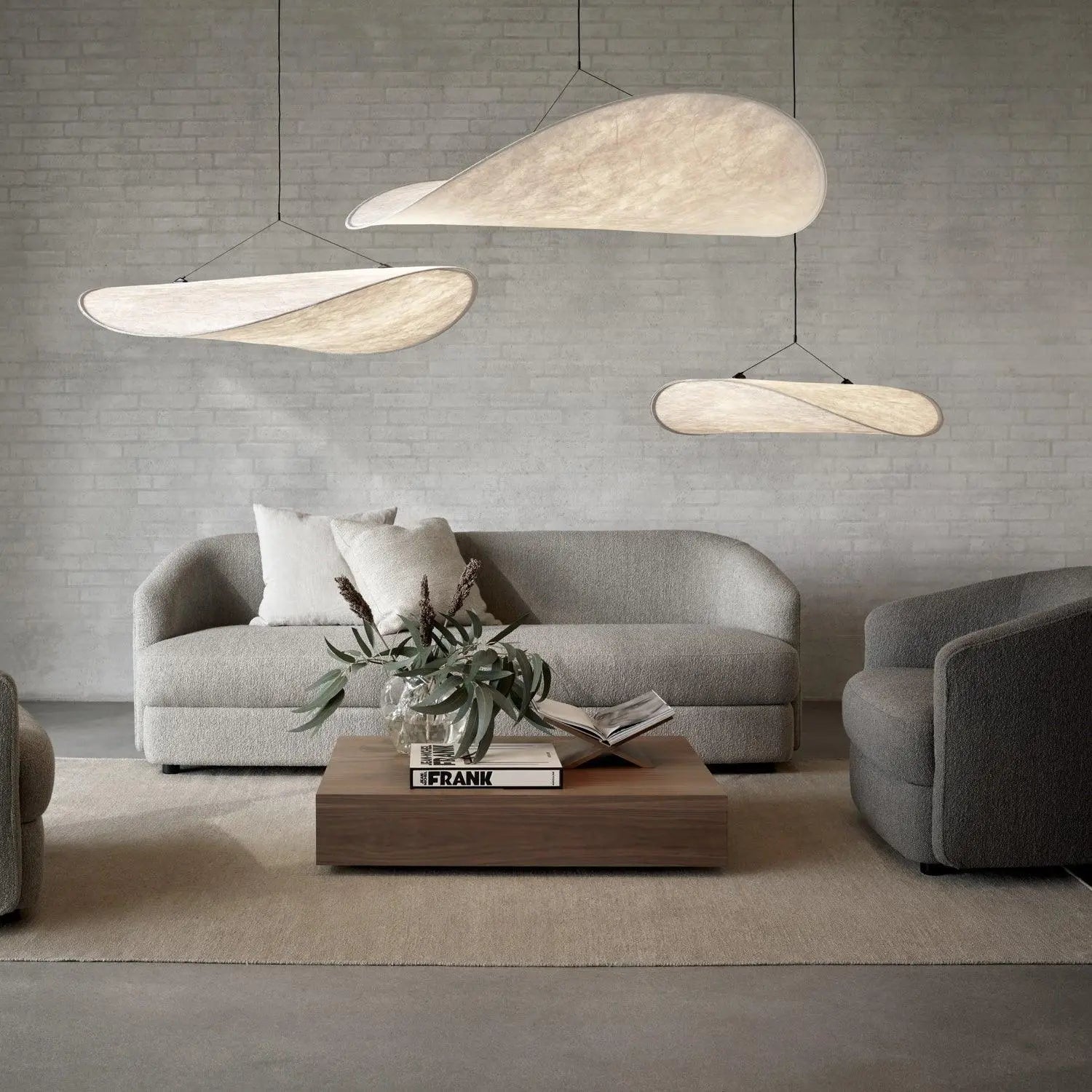 Tense Tyvek Pendant Lamp - Yiarolight