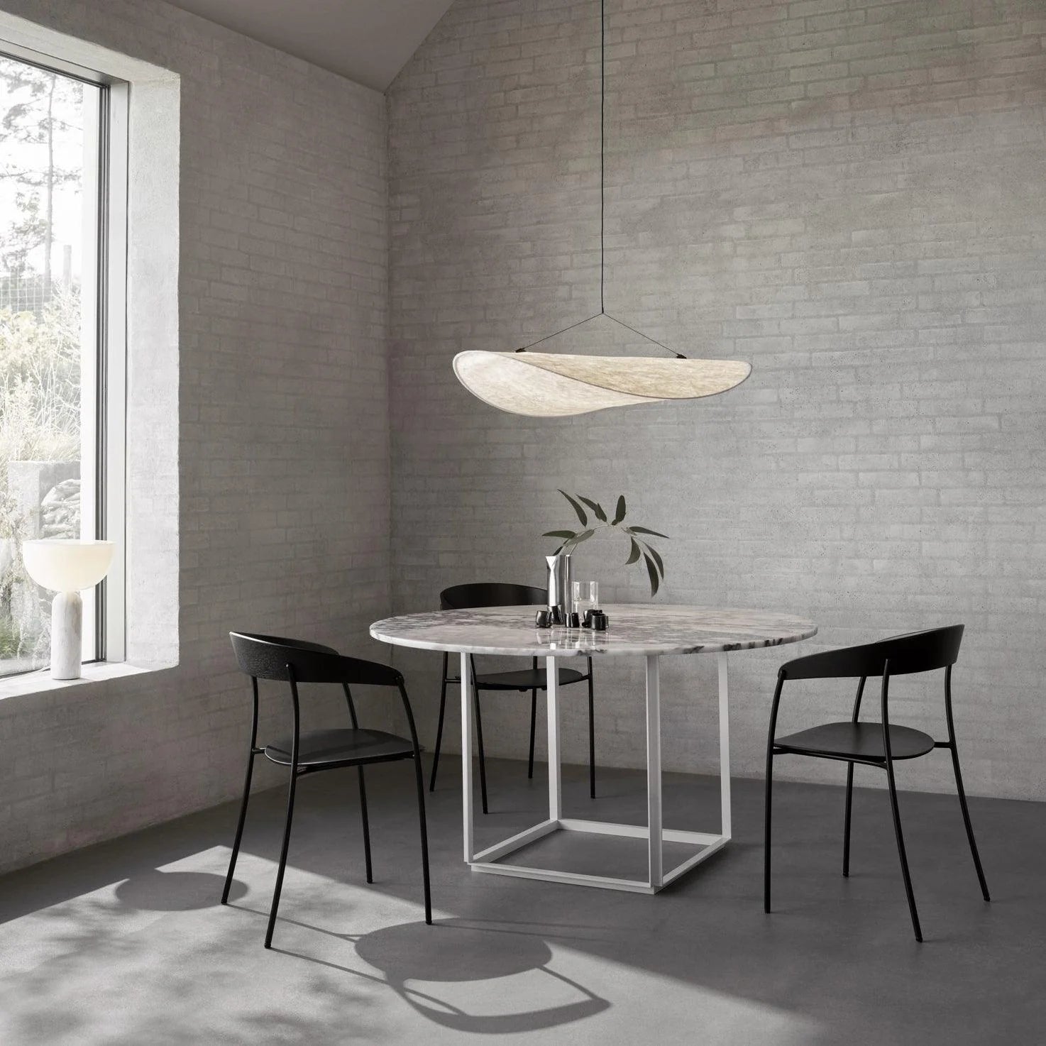 Tense Tyvek Pendant Lamp - Yiarolight