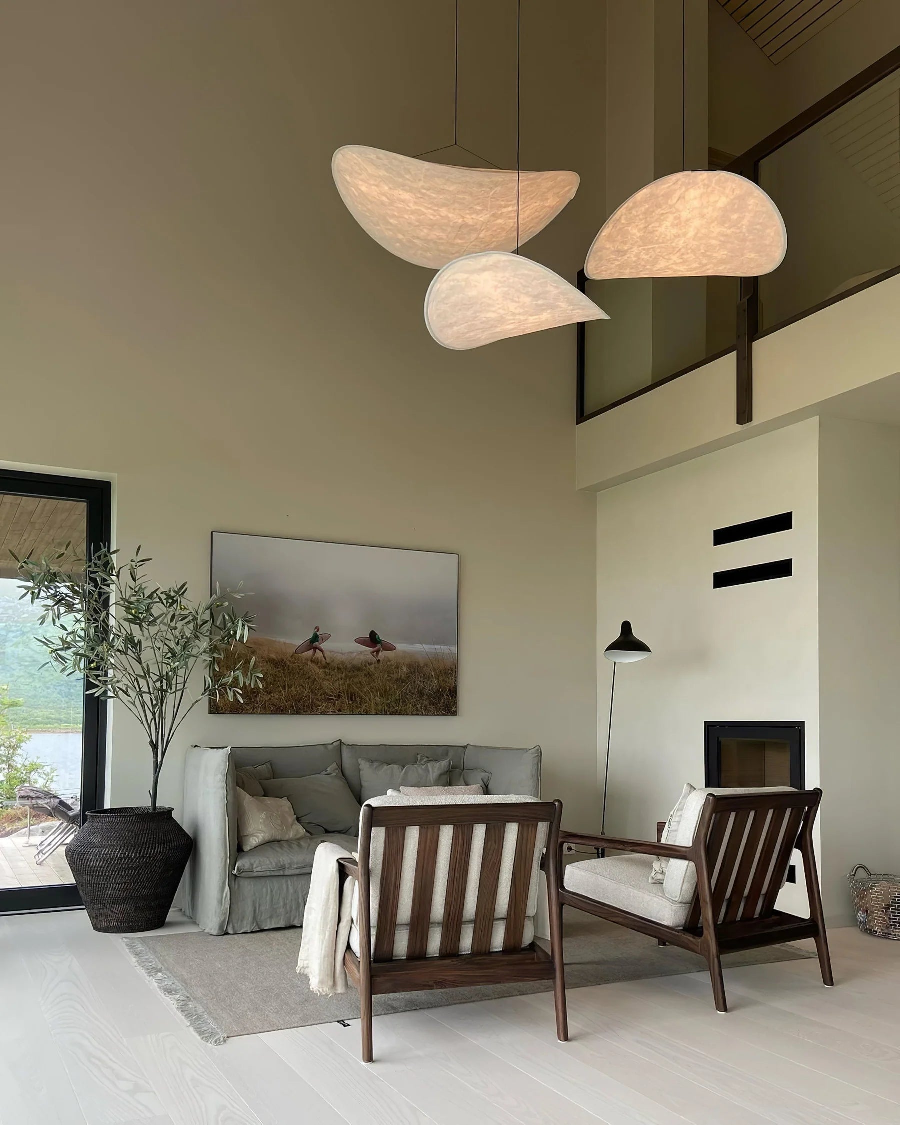 Tense Tyvek Pendant Lamp - Yiarolight