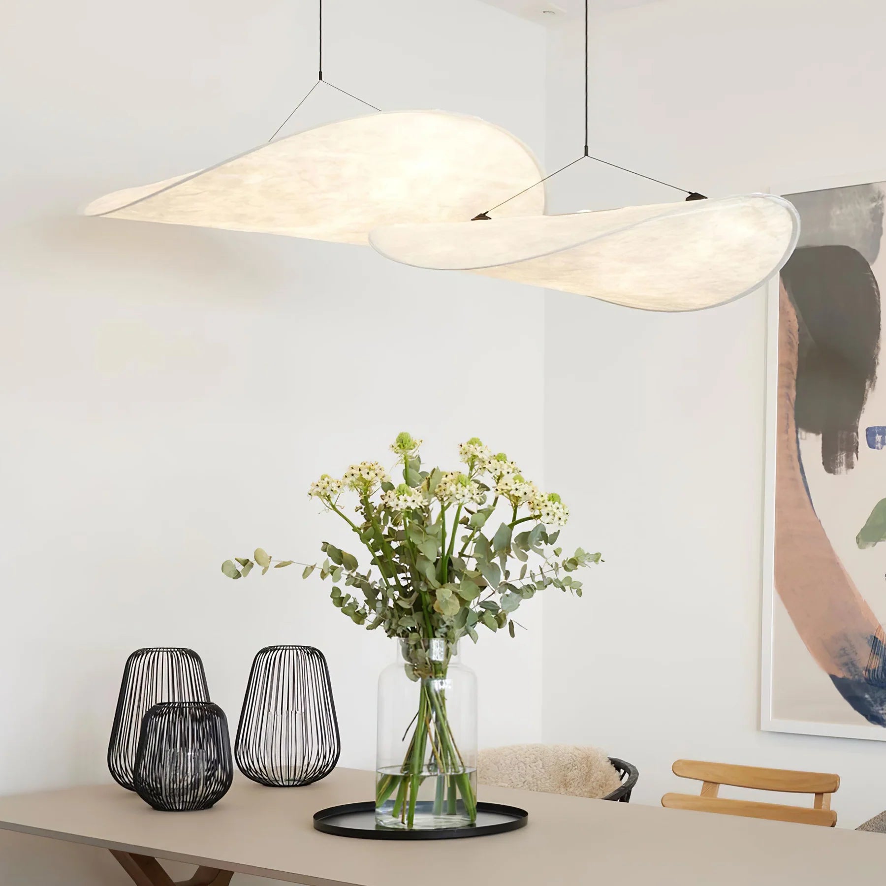 Tense Tyvek Pendant Lamp - Yiarolight