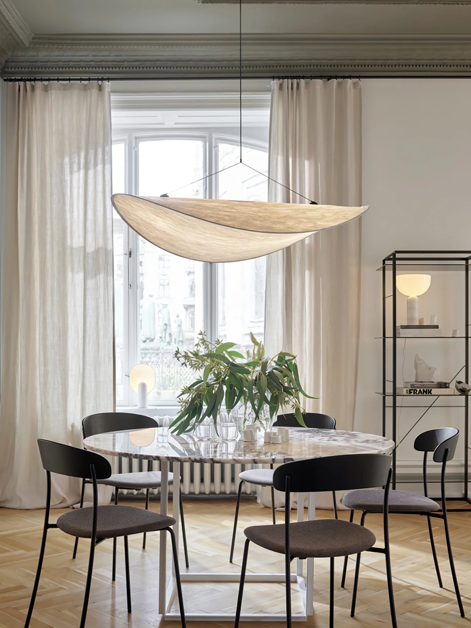 Tense Tyvek Pendant Lamp - Yiarolight
