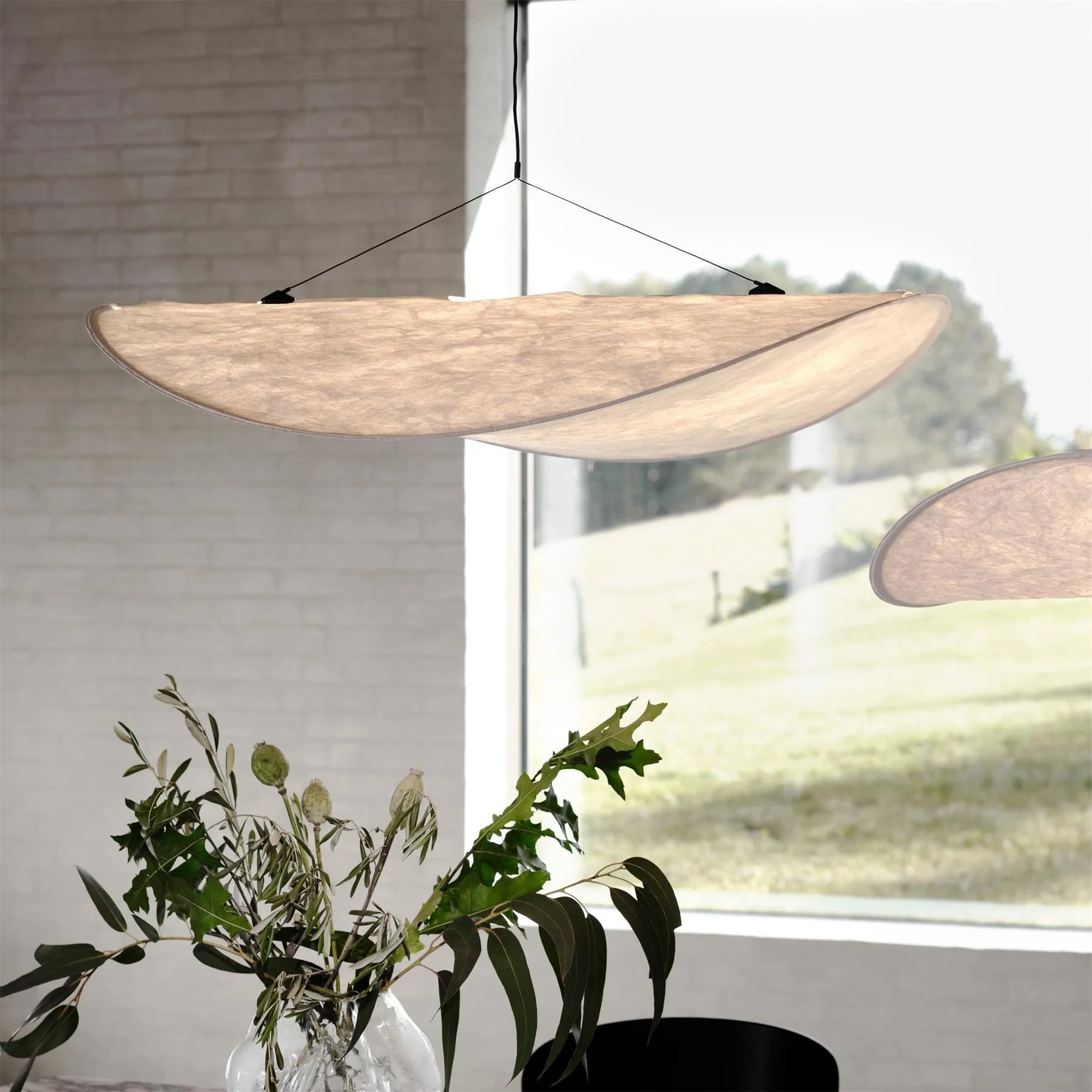 Tense Tyvek Pendant Lamp - Yiarolight