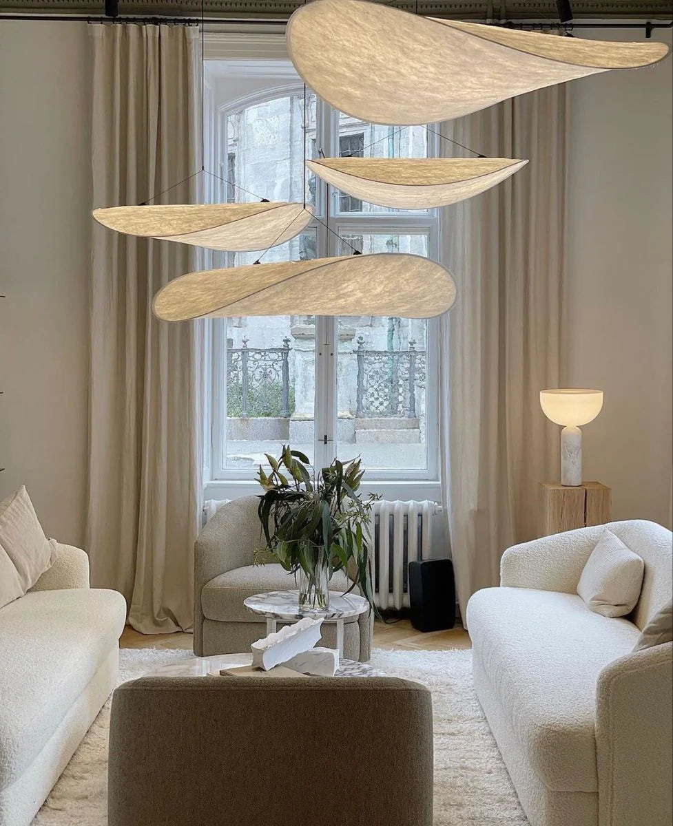 Tense Tyvek Pendant Lamp - Yiarolight