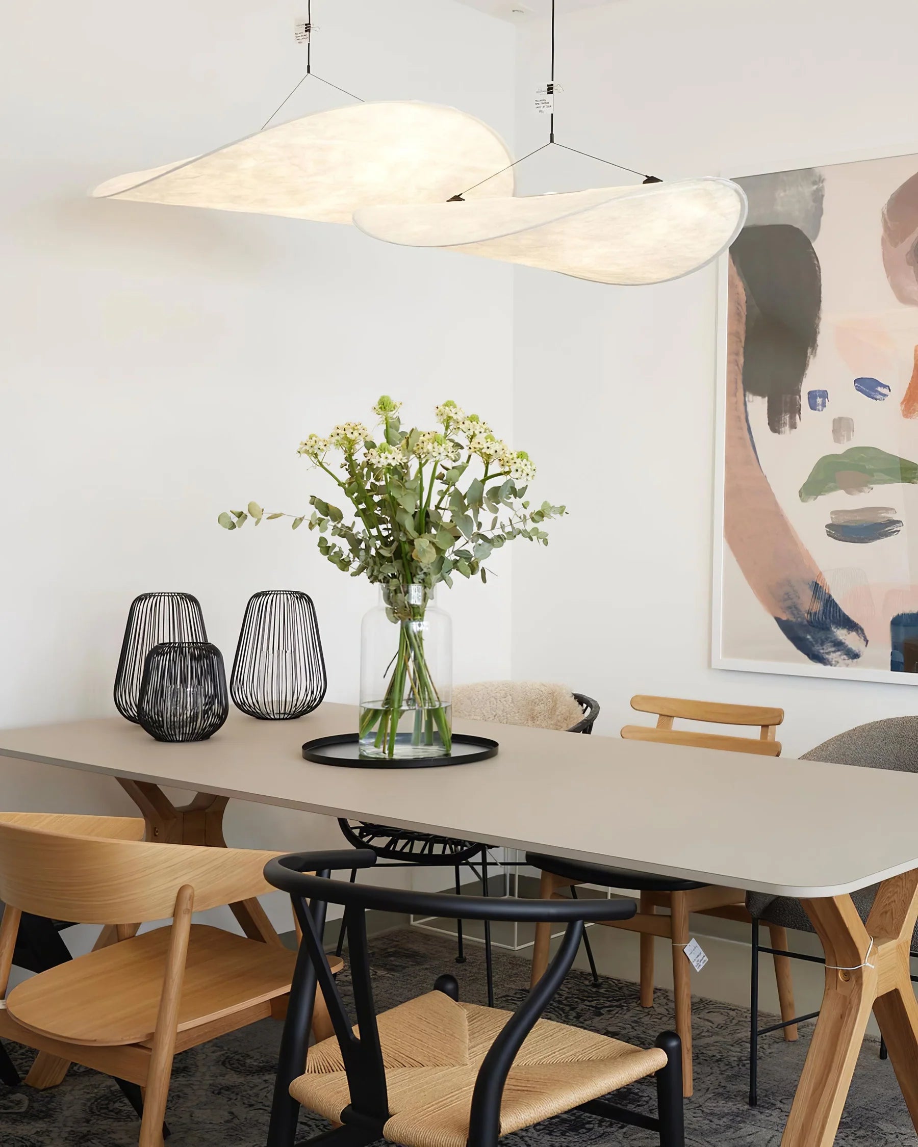 Tense Tyvek Pendant Lamp - Yiarolight