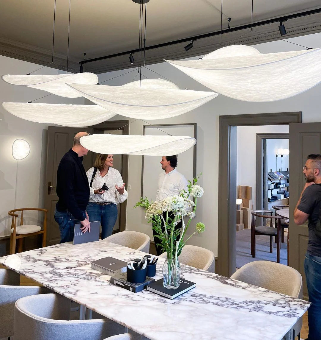 Tense Tyvek Pendant Lamp - Yiarolight