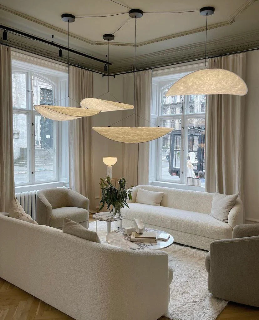 Tense Tyvek Pendant Lamp - Yiarolight