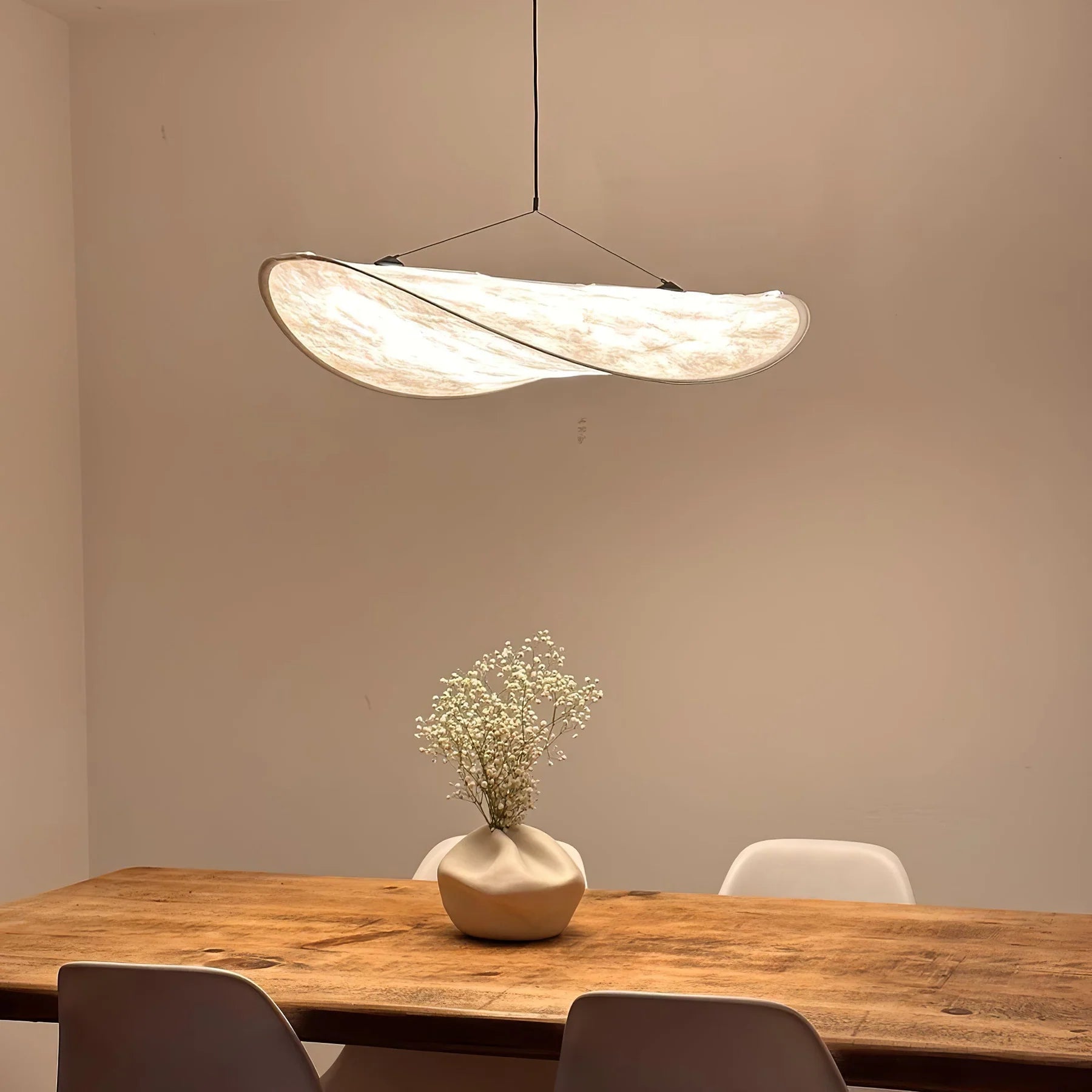 Tense Tyvek Pendant Lamp - Yiarolight