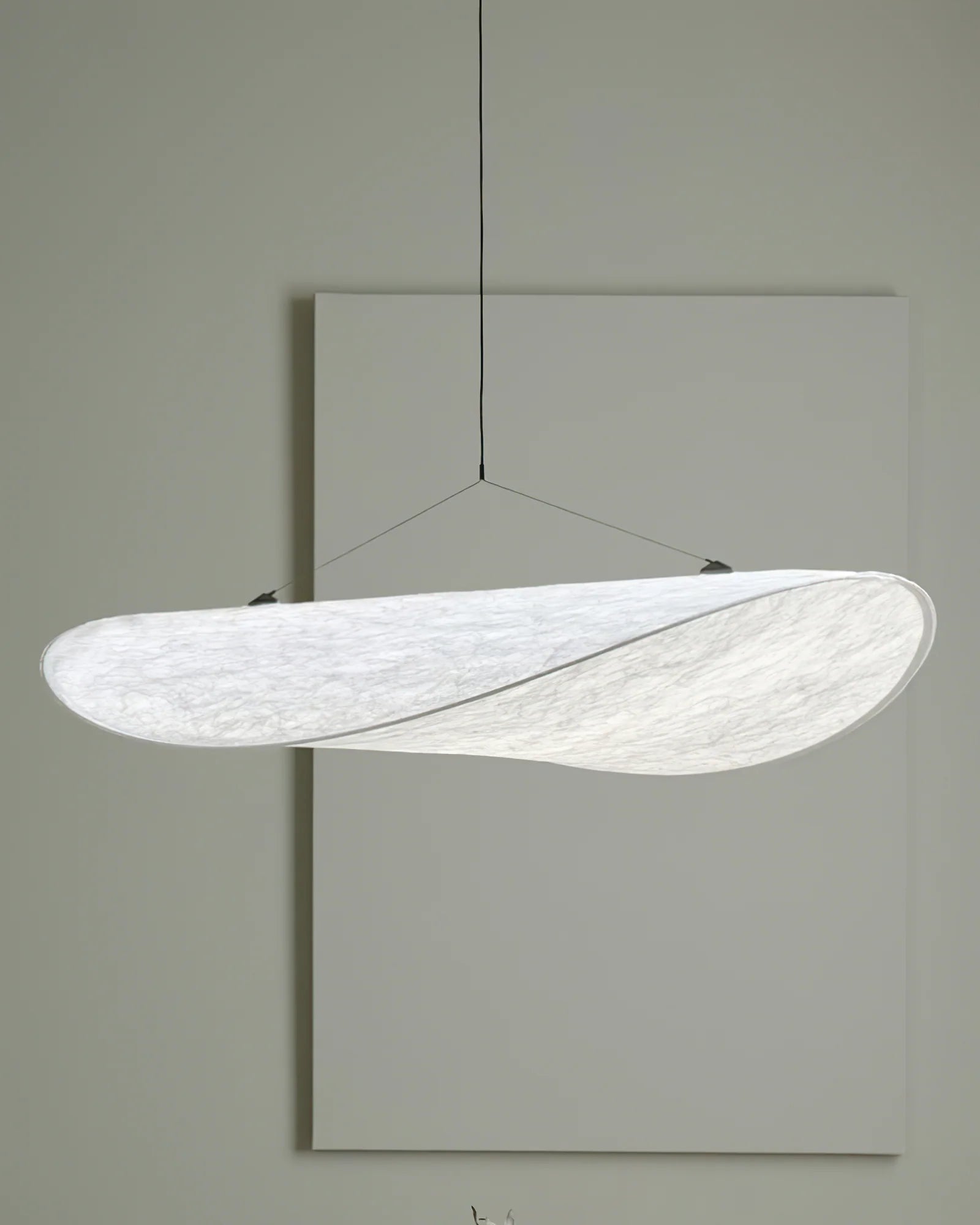 Tense Tyvek Pendant Lamp - Yiarolight