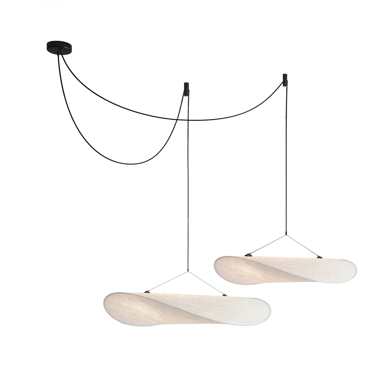 Tense Tyvek Pendant Lamp - Yiarolight