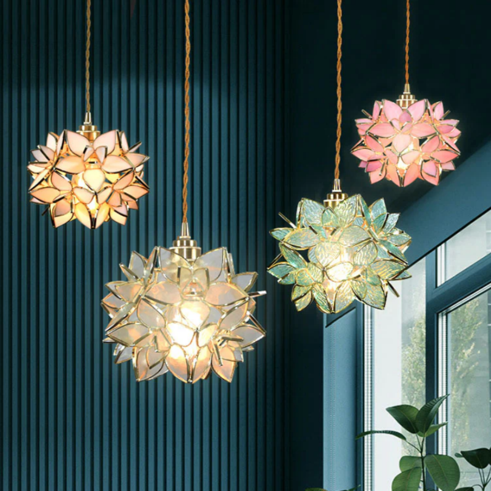 Tiffany Flower Pendant Light - Yiarolight