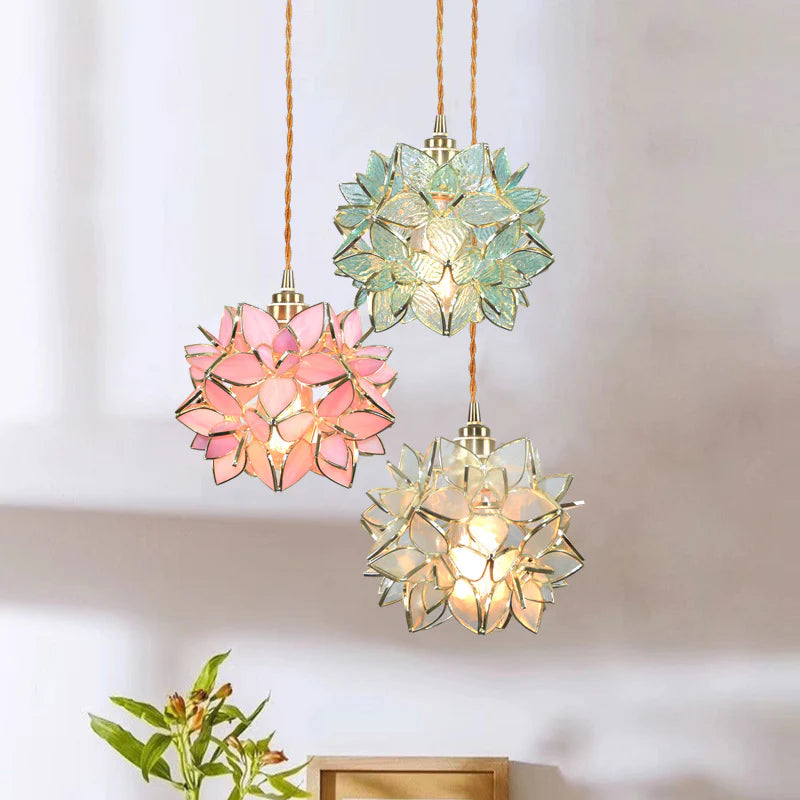 Tiffany Flower Pendant Light - Yiarolight