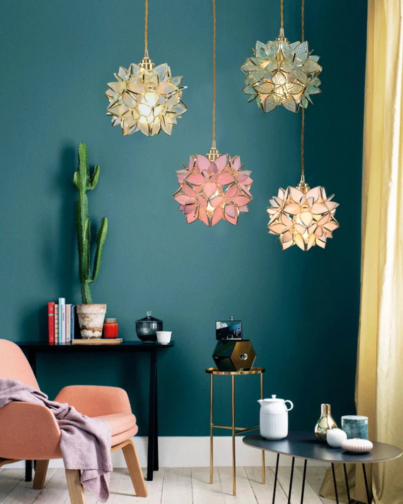 Tiffany Flower Pendant Light - Yiarolight