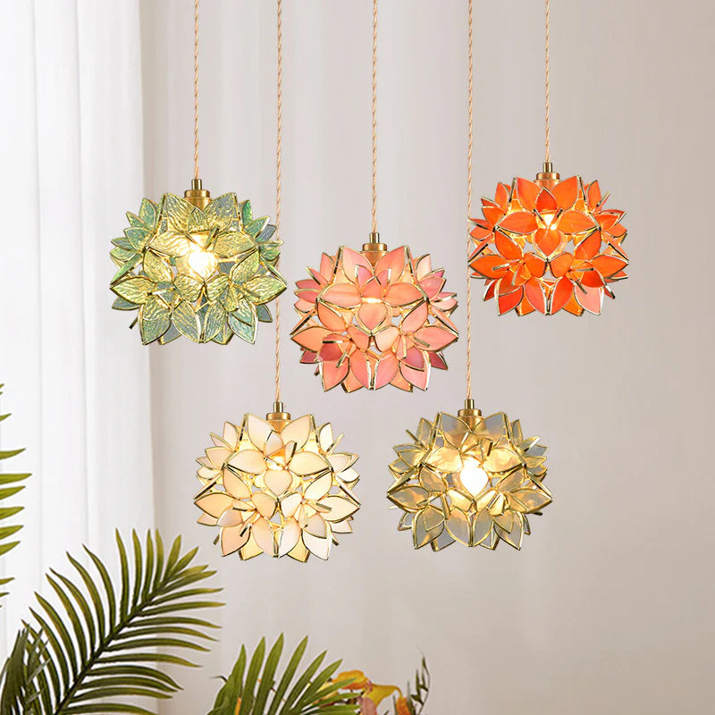 Tiffany Flower Pendant Light - Yiarolight
