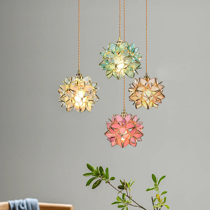 Tiffany Flower Pendant Light - Yiarolight