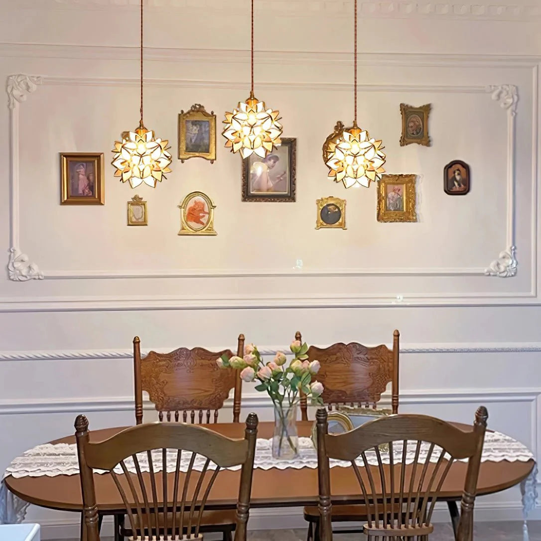 Tiffany Flower Pendant Light - Yiarolight
