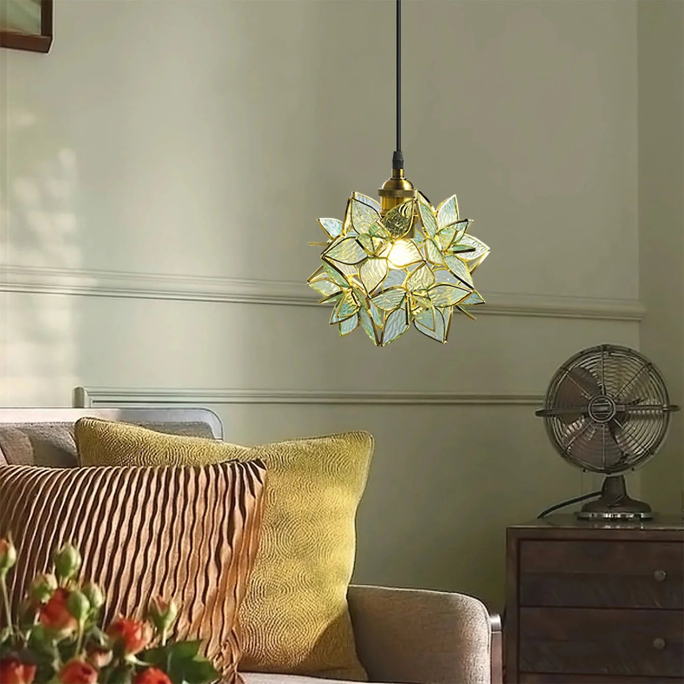 Tiffany Flower Pendant Light - Yiarolight