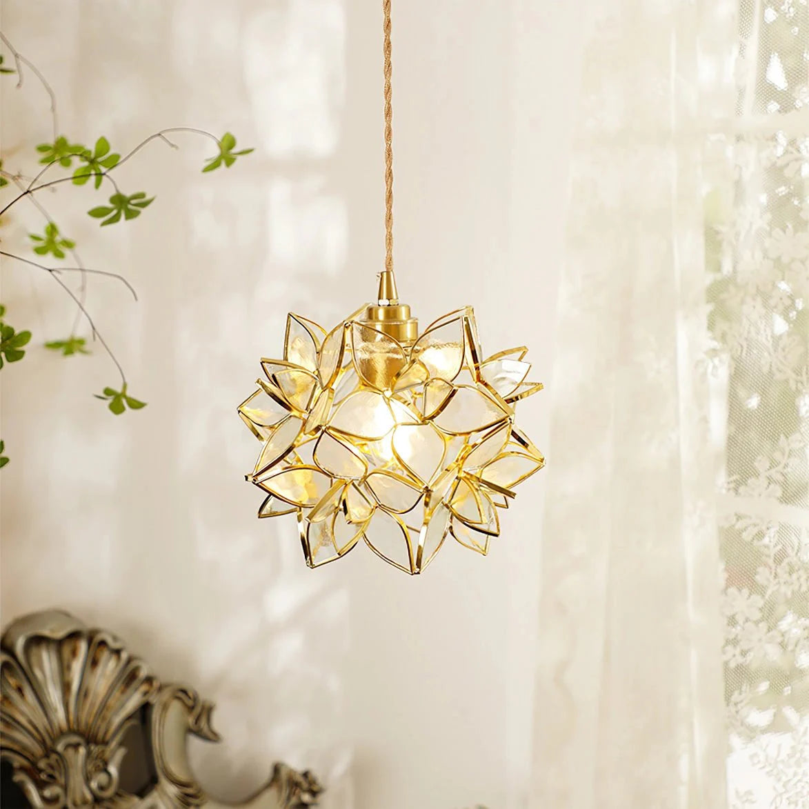 Tiffany Flower Pendant Light - Yiarolight
