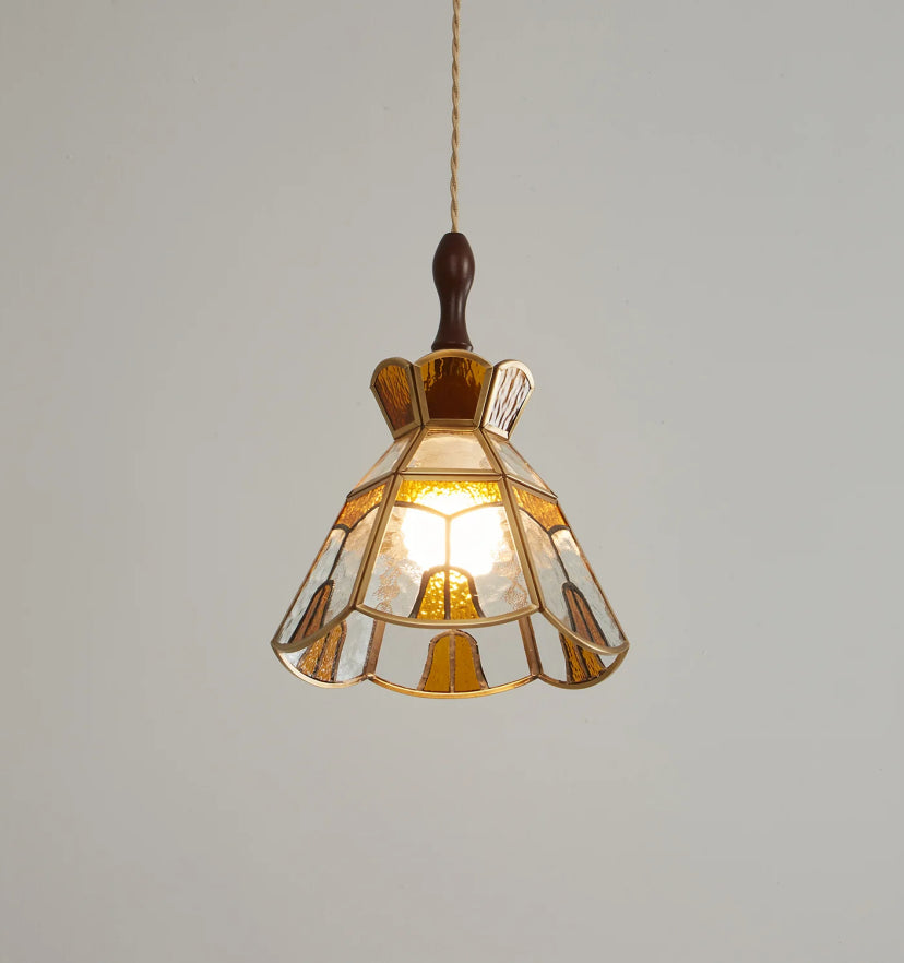 Tiffany Stained Glass Pendant Lamp - Yiarolight