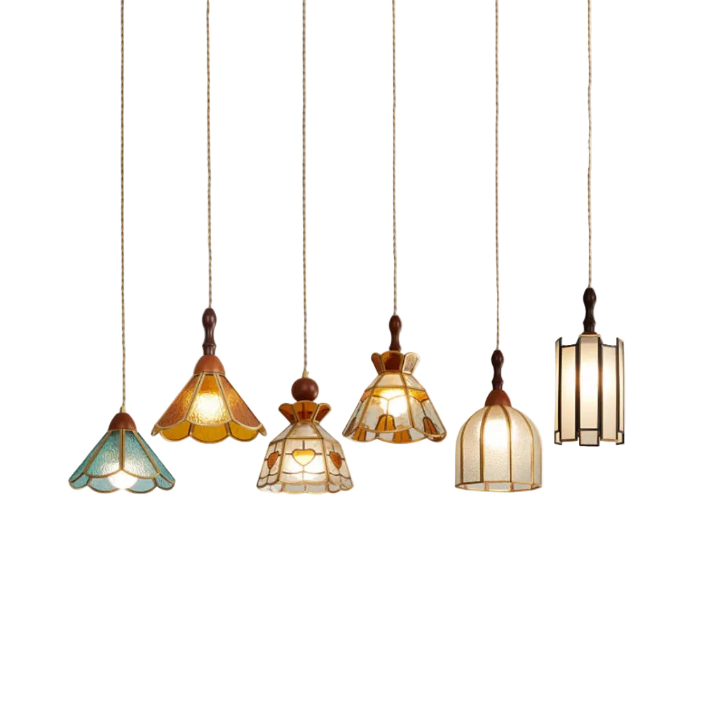 Tiffany Stained Glass Pendant Lamp - Yiarolight
