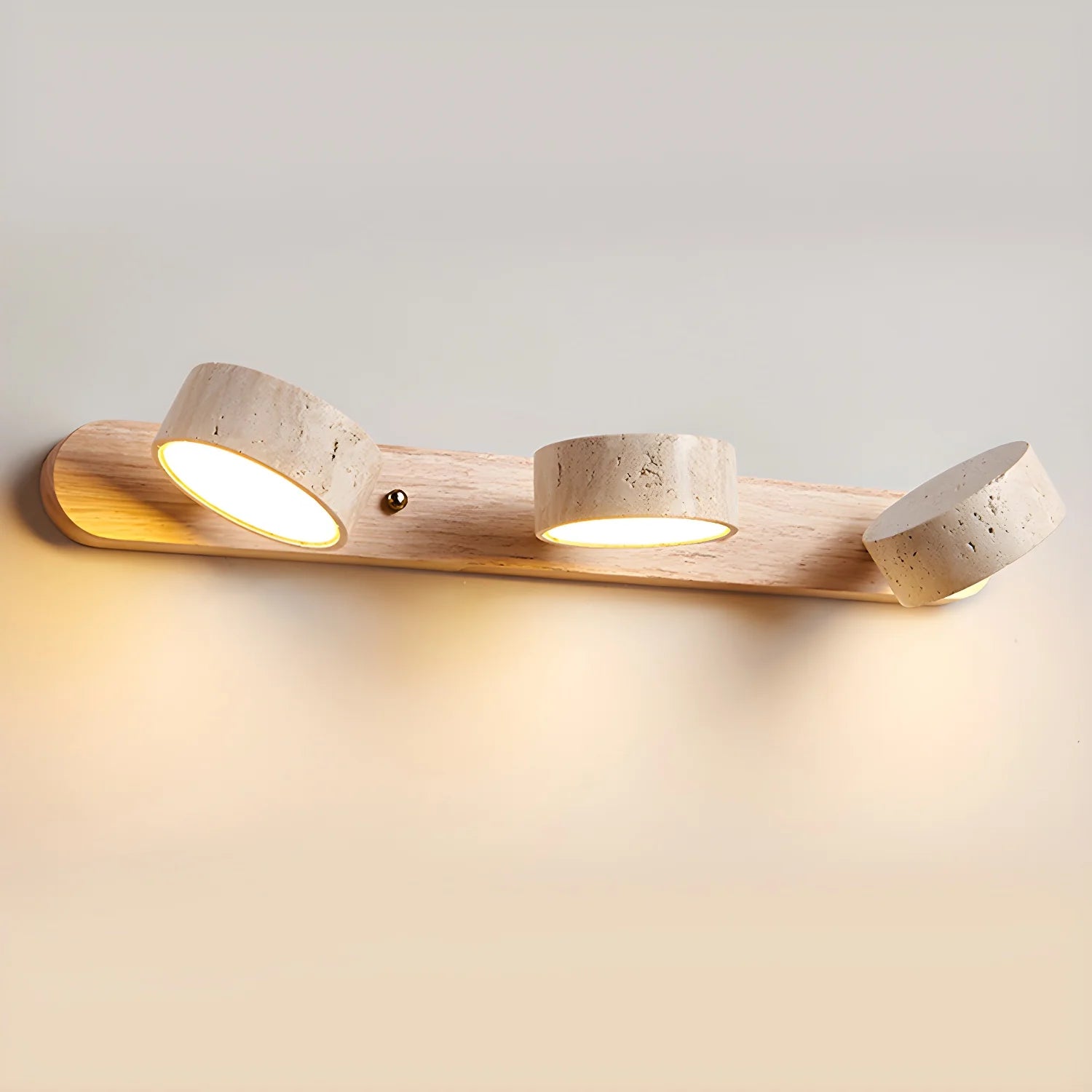 Travertine Duo Wall Light - Yiarolight
