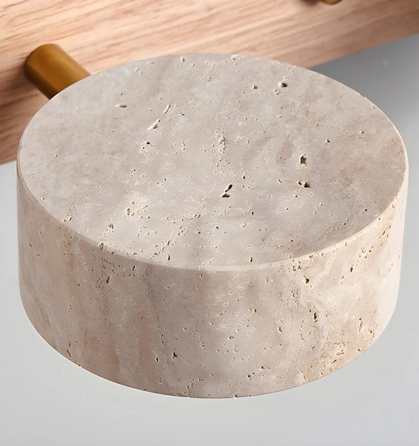 Travertine Duo Wall Light - Yiarolight