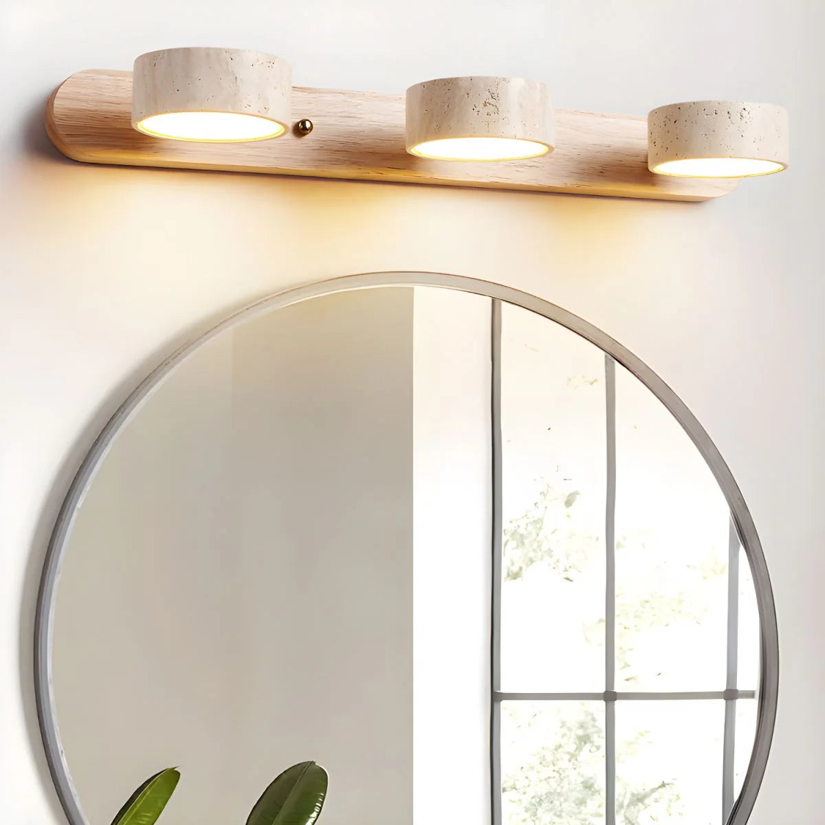 Travertine Duo Wall Light - Yiarolight