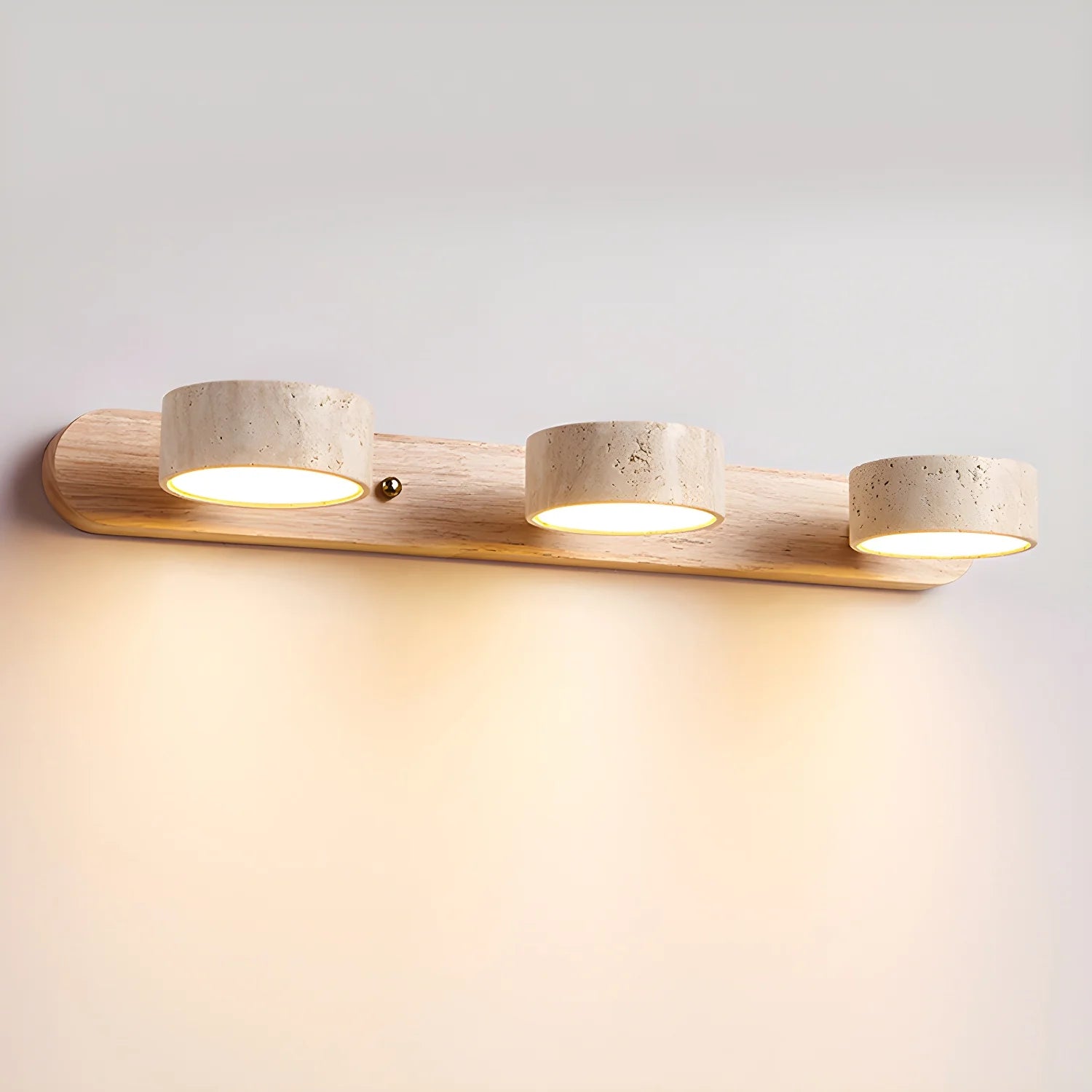Travertine Duo Wall Light - Yiarolight