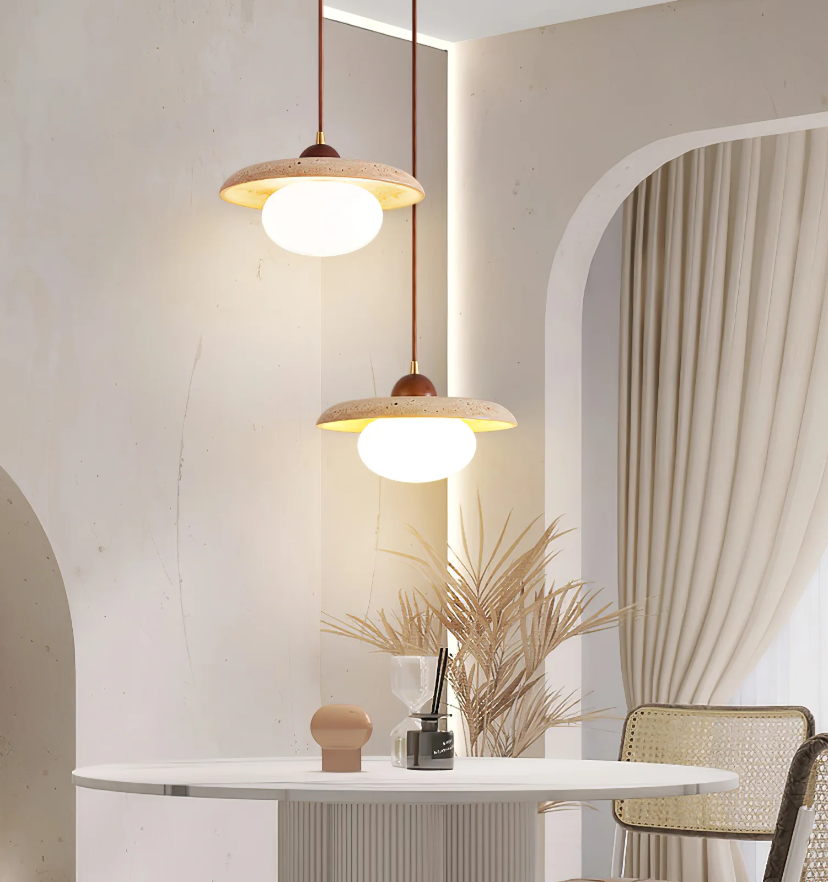 Travertine Pendant Lamp - Yiarolight