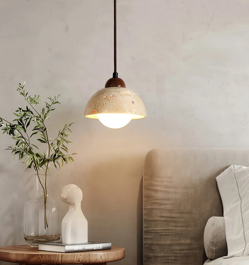 Travertine Pendant Lamp - Yiarolight