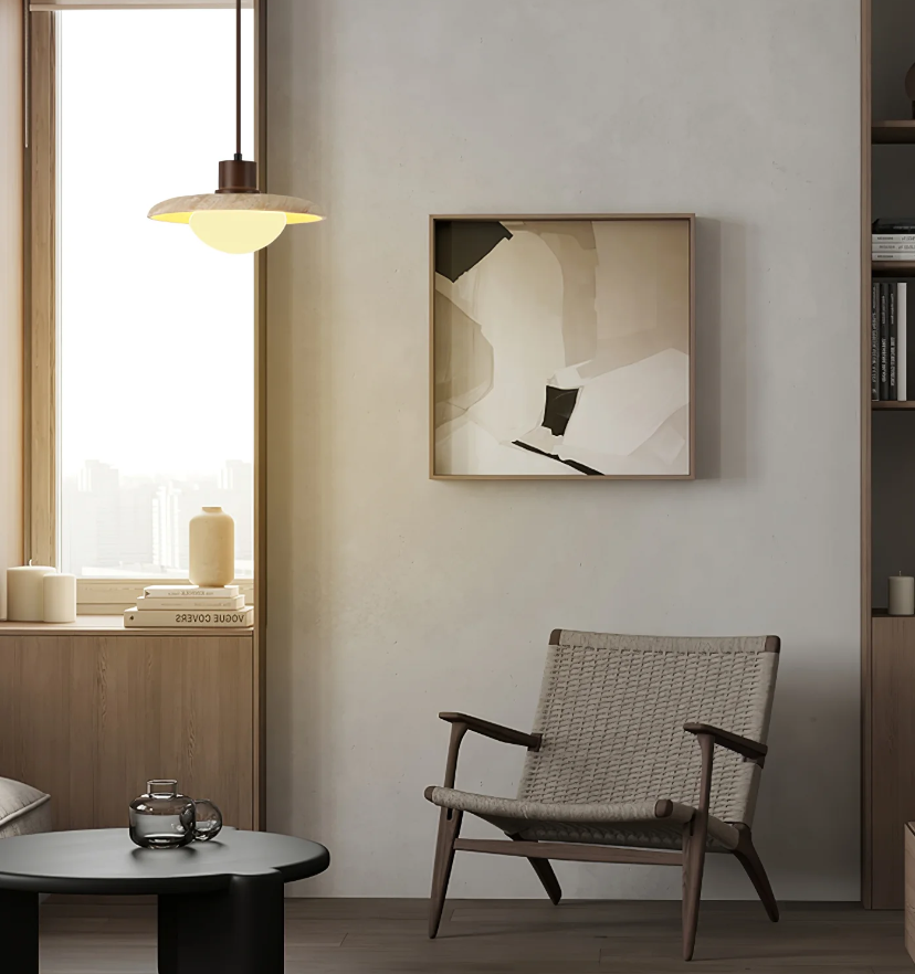 Travertine Pendant Lamp - Yiarolight