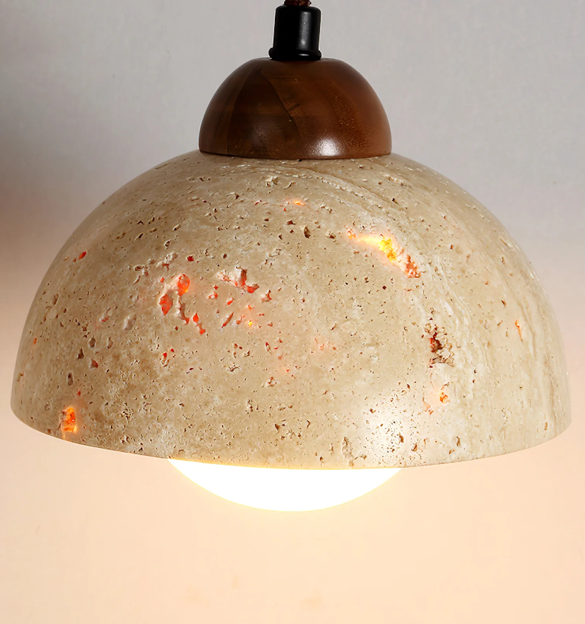 Travertine Pendant Lamp - Yiarolight