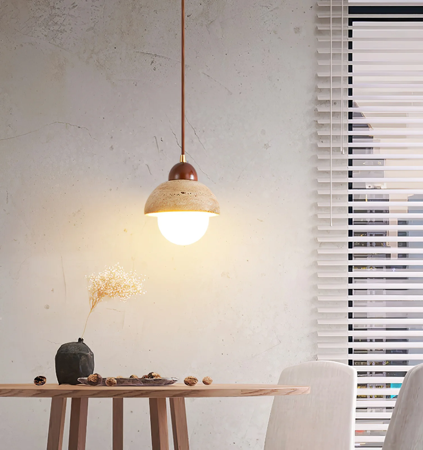Travertine Pendant Lamp - Yiarolight