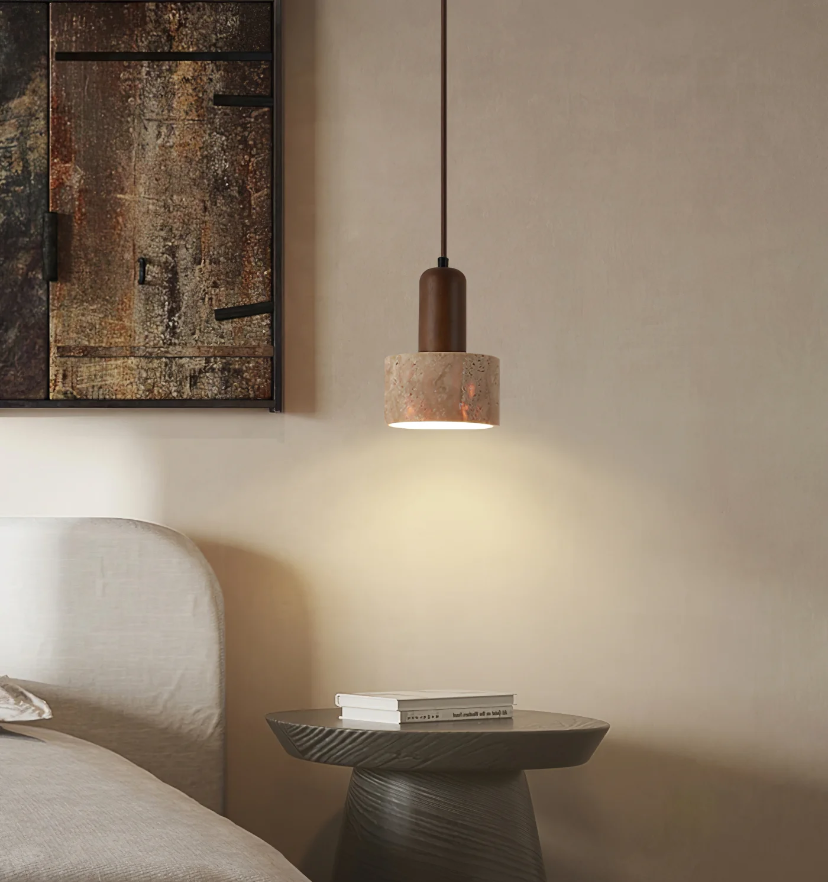 Travertine Pendant Lamp - Yiarolight